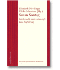 Ulrike Schmitzer, E. Nöstlinger: Susan Sontag (Buchcover)
